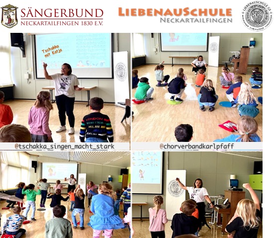 Sängerbund macht "Tschakka" an der Liebenauschule!